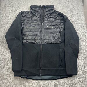 Columbia Peak District Hybrid Women’s Full Zip Hoodie Black Size XL